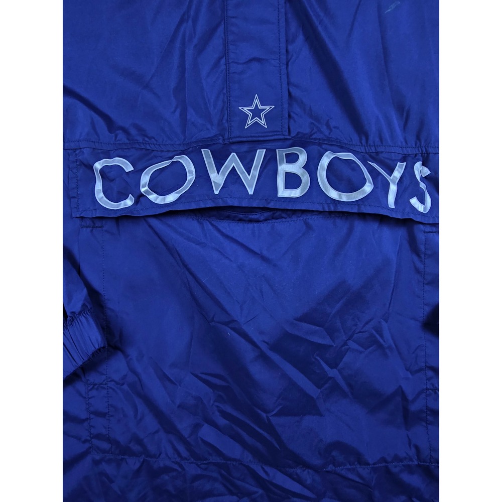 Victoria's Secret PINK Dallas Cowboys Blue Windbreaker Gameday Jacket Size M - Picture 7 of 10